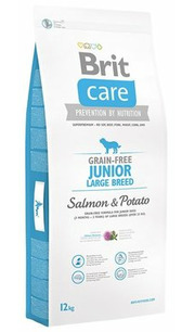 Brit Корм для собак Care Junior Large Breed Salmon & Potato фото